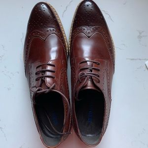 Serdaomani men wingtip dress shoes